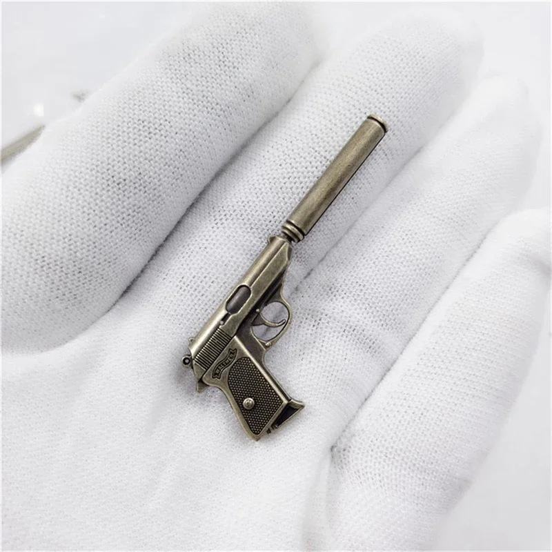 1/6 Scale Alloy Pistol Mauser Walther Model Weapon Static Toys for 12\'\' Action Figure Accessories Cannot Shooting