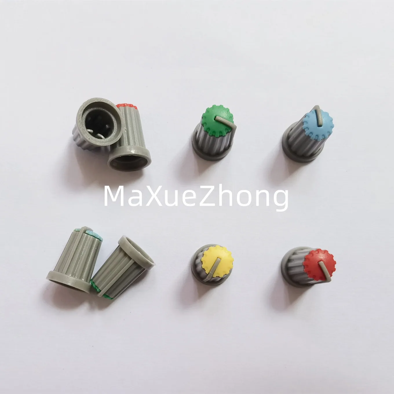 

Original new 100% HJ-102 180-degree indicator half shaft potentiometer knob cap White Red Green Blue Yellow