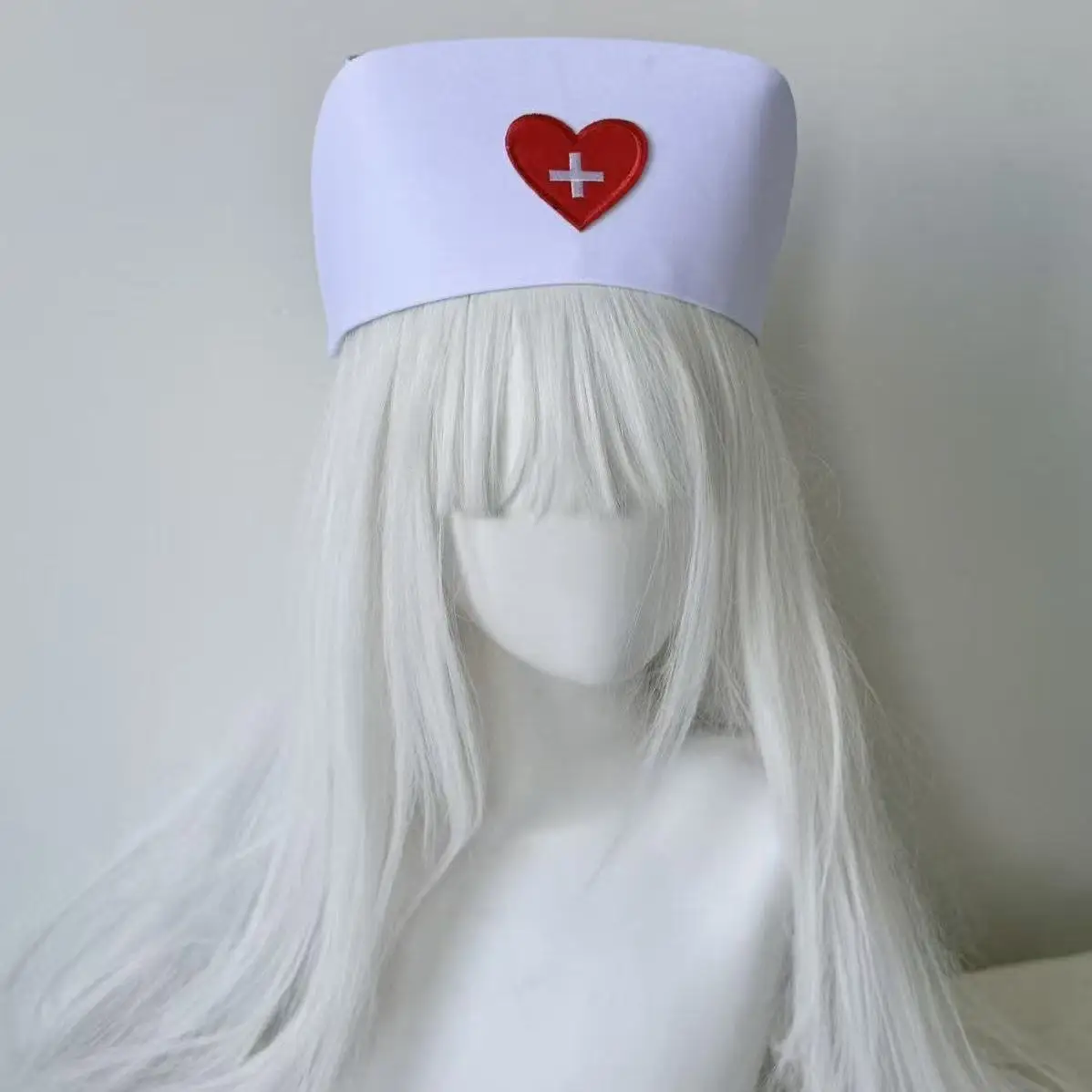 수제 서브컬쳐 간호사 모자 Y2K 아비 크로스워터 세일러 캡 스위트 걸 JK 네이비 캡 코스프레 캡 로리타 액세서리