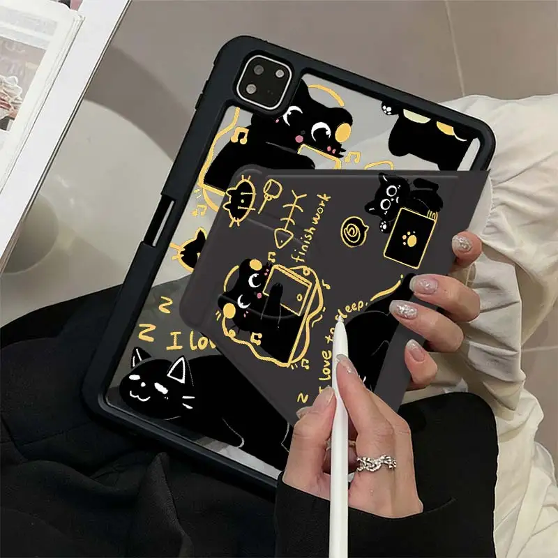 360° Rotation Shell Accessories for iPad 10.2 7/8/9 4/5th 10.9 iPad A16 2025 11th Air11/13 IPad Mini6 8.3 air3 10.5 Pro11 2024