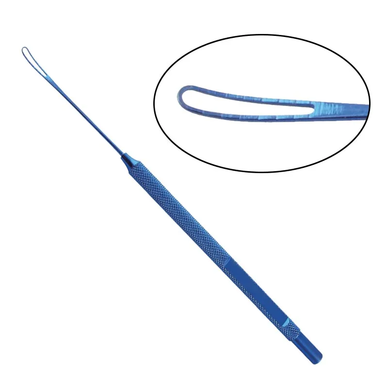 1pcs Eye Lens Loop Ophthalmic Loops Ophthalmic Surgical Tool Titanium Alloy