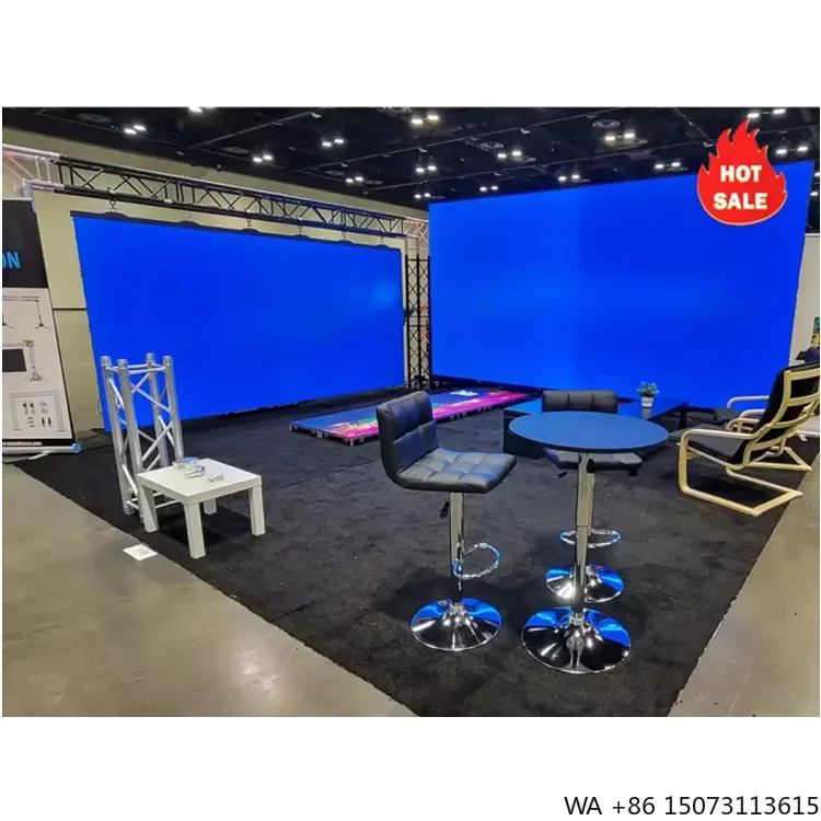 Outdoor P3.91 LED Rental Cabinet 500x500mm Seamless Splicing Mobile Stage Advertising Panel
