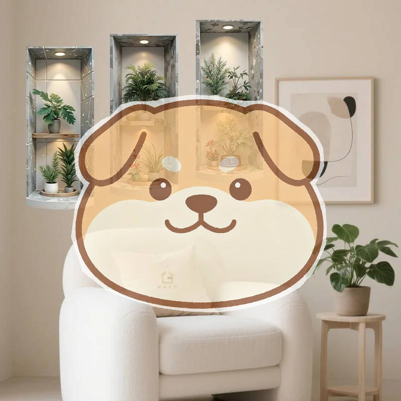 3D Realistic Potted Plant Wall Stickers Removable Waterproof DIY Decals for Living Room Sofa Background Wall Decor