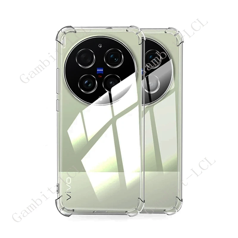 Anti-Fall-Hülle für Vivo X300 Ultra 2026 V2547A V2547DA V2536A V2562, weiches TPU, original stoßfeste Rückseite auf X300Ultra