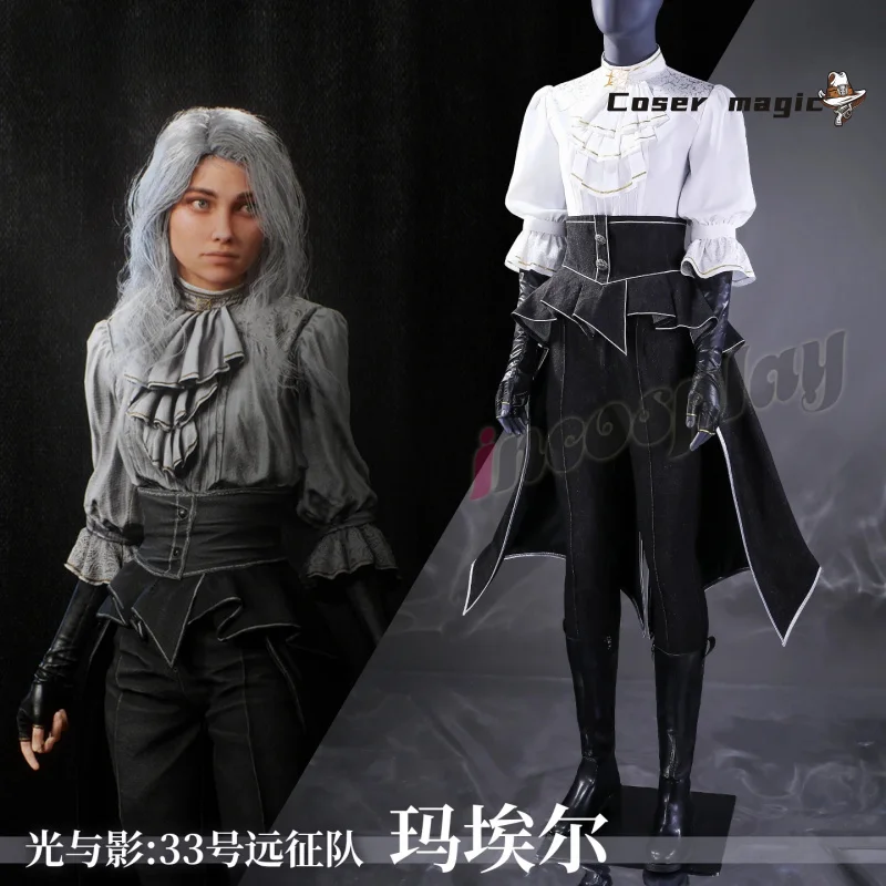 

Game Clair Obscur：Expedition 33 Maelle Cosplay Costume Uniform Halloween Carnival Party Christmas Play Role Clothes Clothing