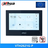 Dahua VTH2621GW-P / VTH2621G-P 802.3af PoE 7inch Touch Indoor Monitor,doorbell Monitor,Video Intercom, Built-in SD card