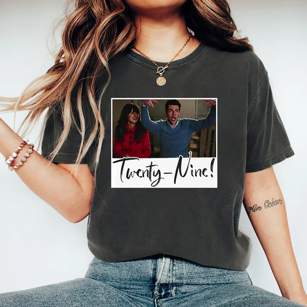 

Funny New Girl TV Show Shirt New Girl Schmidt 29 Twenty-nine T-Shirt Unisex Graphic T Shirts Jessica Nick T-shirt Aesthetic Tops