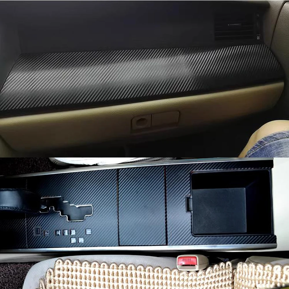 

Car-Styling Carbon Fiber Car Interior Center Console Color Change Molding Sticker Decals For Nissan Teana J31 2004-2007