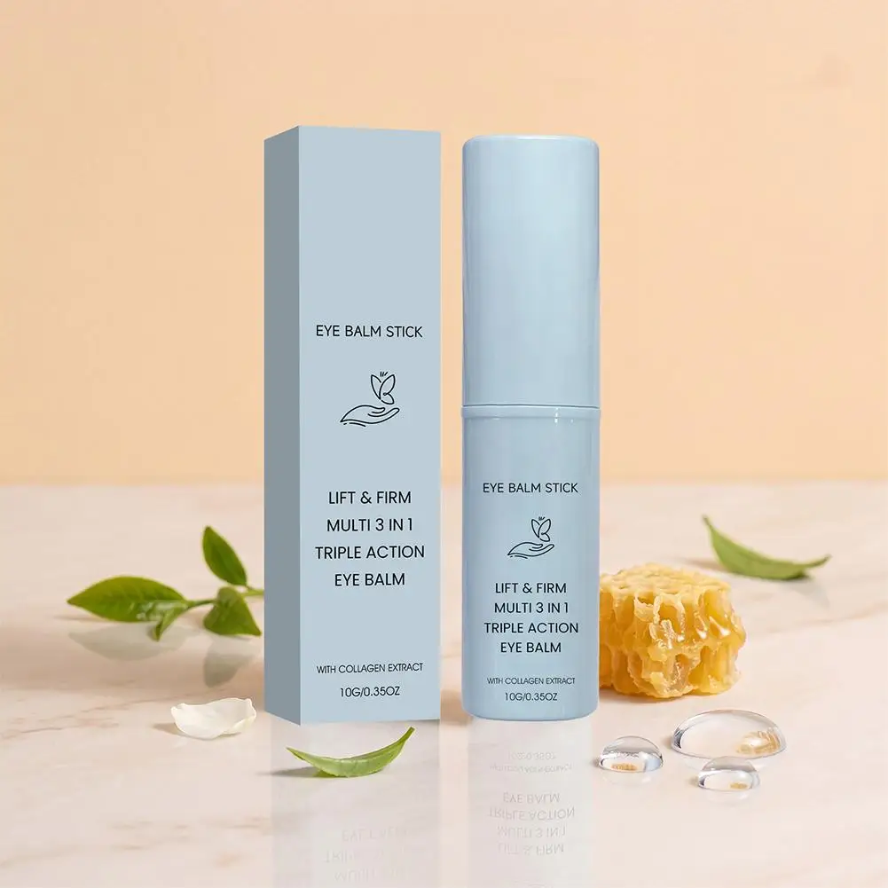 Lift Firm 3 In 1 Stick Collagen Firming Eye Cream Multi Effect Gentle Smooth Moisturizing Enhancing Skin Elasticity Eye Cream
