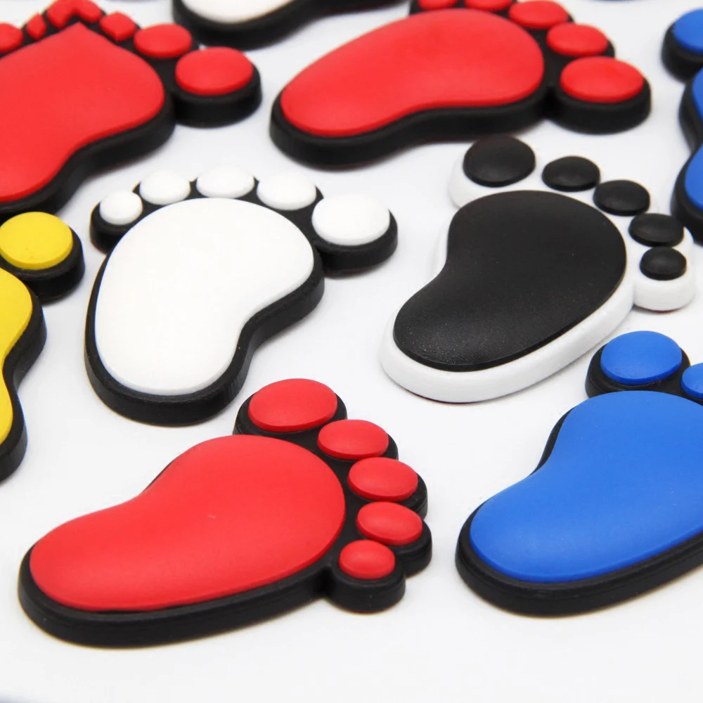 4PCS car door anti-collision stickers, cute footprints, front and rear bumpers, anti-collision strips, drive door anti-collision - view 6
