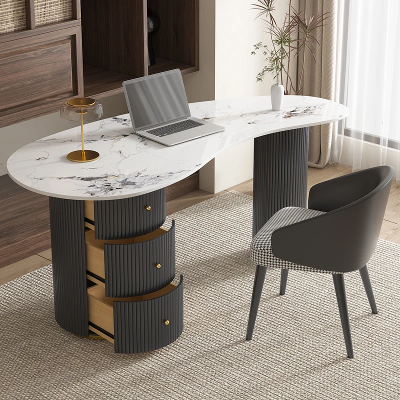 Bedroom Reception Desk Table Stand Up Boss Computer Modern Office Desk Table Storage Table Pour Ordinateur Home Furniture