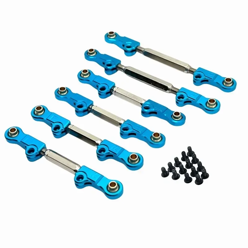 

Metal Upgrades Remote Control Car Replacement Adjustment Rod P73200 P73240 Parts Set Fit For MJX 1/7 7303 RC Car