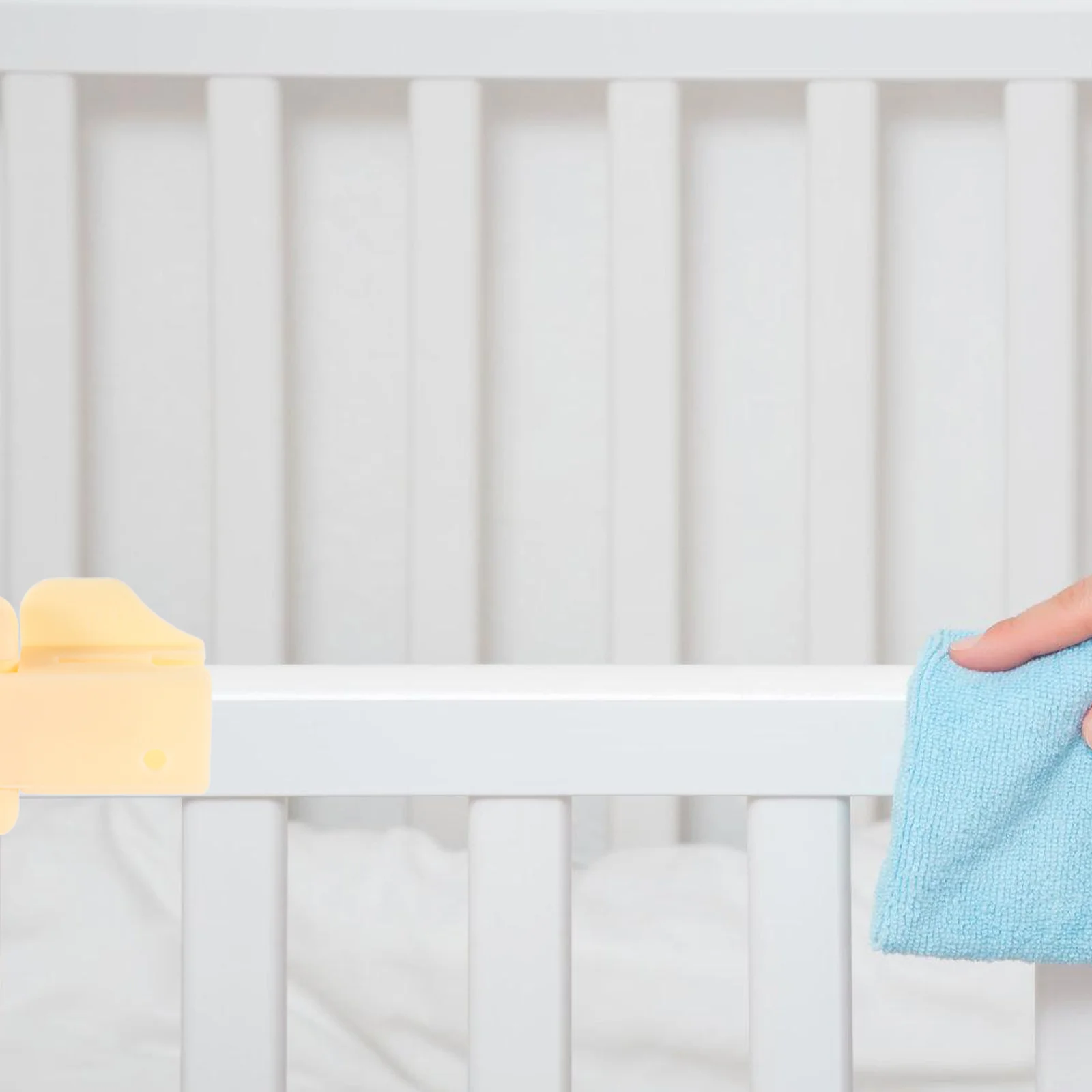 

Baby Gate Replacement Parts Automatic Buckle Plastic Connectors Secure Rotating Lock Easy Installation Child Safety Bed Rail