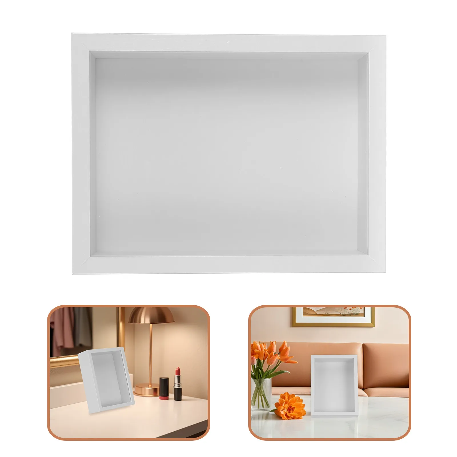 

Insect Display Box White Elegant Bug Specimen Storage Case for Butterfly Dragonfly Collection Educational Entomology Shadow Box