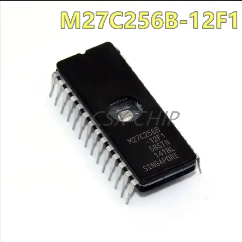 5pcs/lot M27C256B-12F1 storage M27C256B 27C256 EPROM UV 256KBIT 120NS DIP-28 new and original in stock