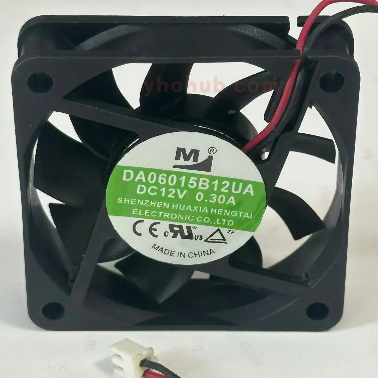 YM DA06015B12UA Server Cooling Fan DC 12V 0.30A 60x60x15mm 2-wire