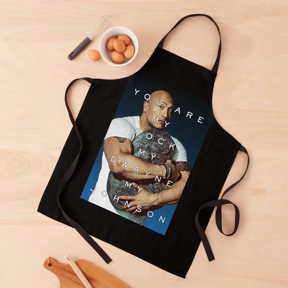 

You Are My Rock Apron barber uniform Chef Accessories Barber cooks clothes Apron