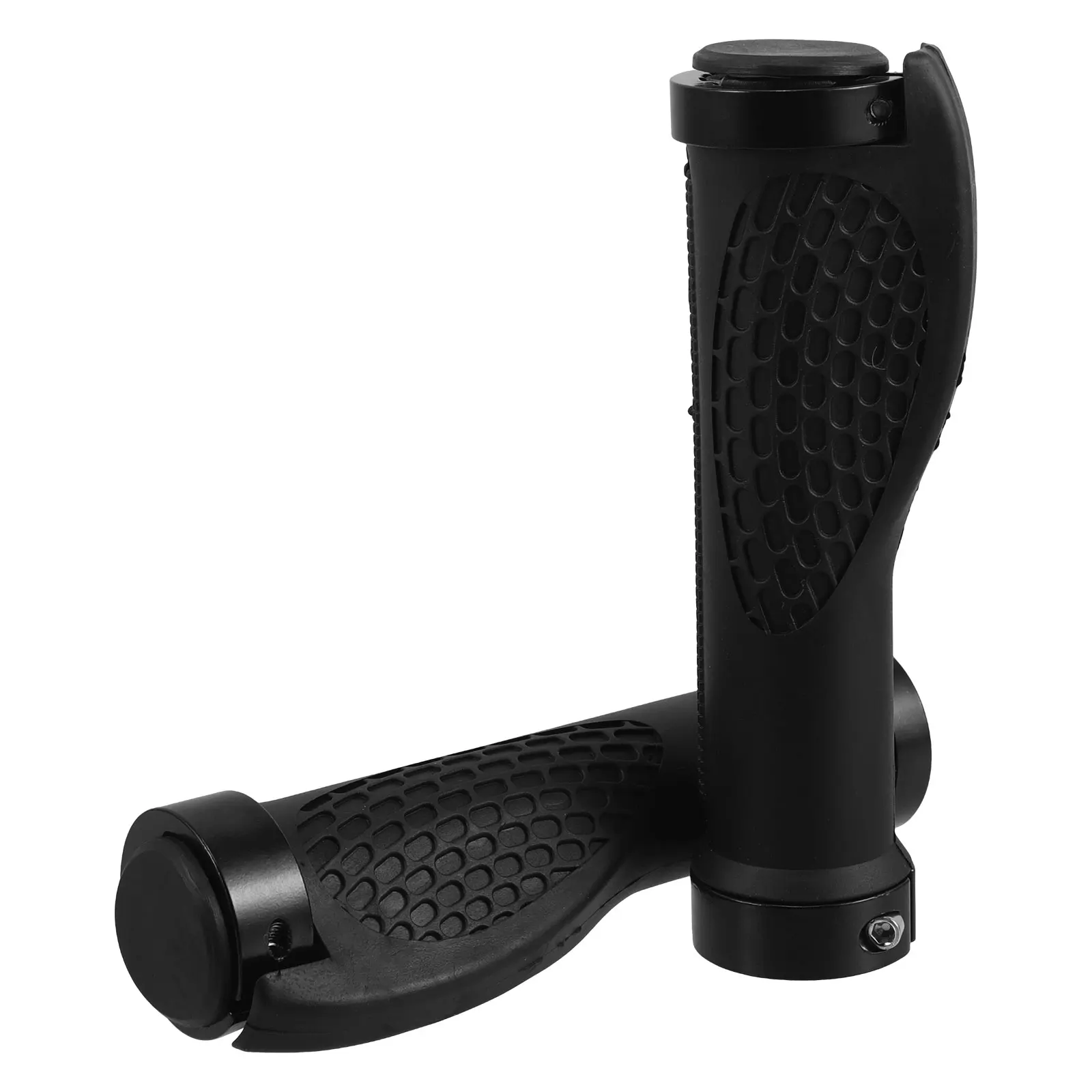 

1 Pair Ergonomic Grips Mountain Bike Handle Grips Comfortable Bicycle Handlebar Extensions Slip-On Brake Lever Covers Durable