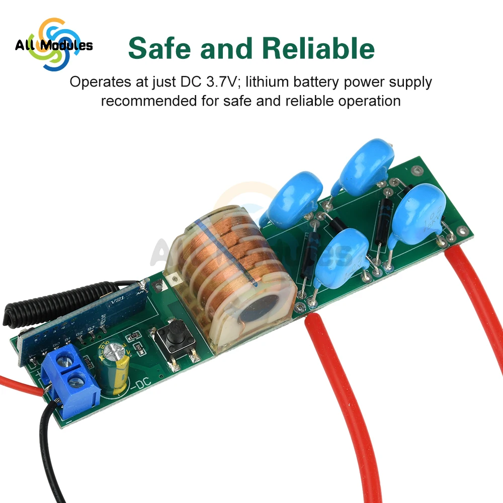 Dc 3.7V 25KV Remote…