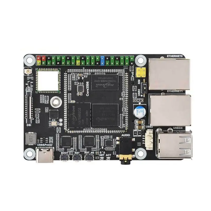 

Плата B47C для Luckfox Lyra Pi A RK3506 Linux с EMMC-8GB, 512MB DDR3L, поддержкой MIPI/DSI Display, с поддержкой Wi-Fi или без него