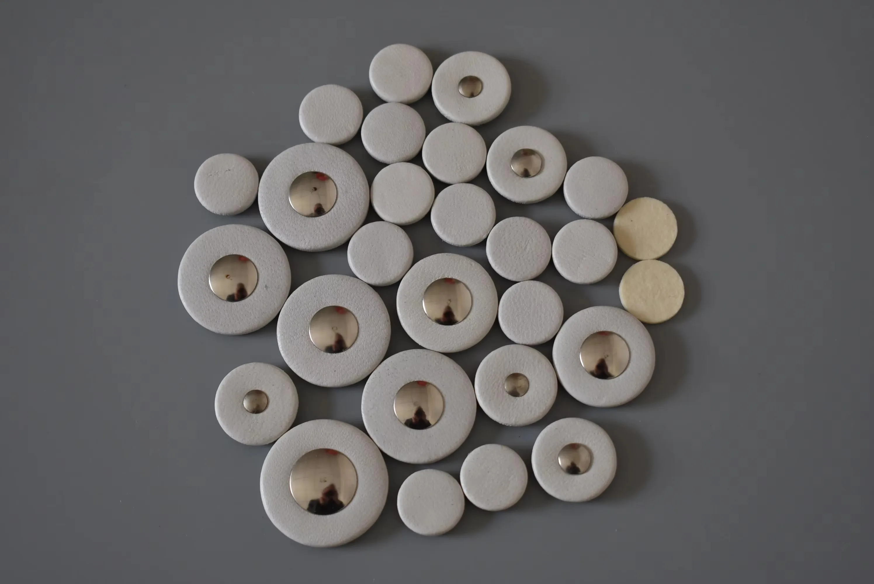 

Bass Clarinet Leather Pad - Essential Accessory for Musical Instrument Repair Wind Instrument Maintenance Part