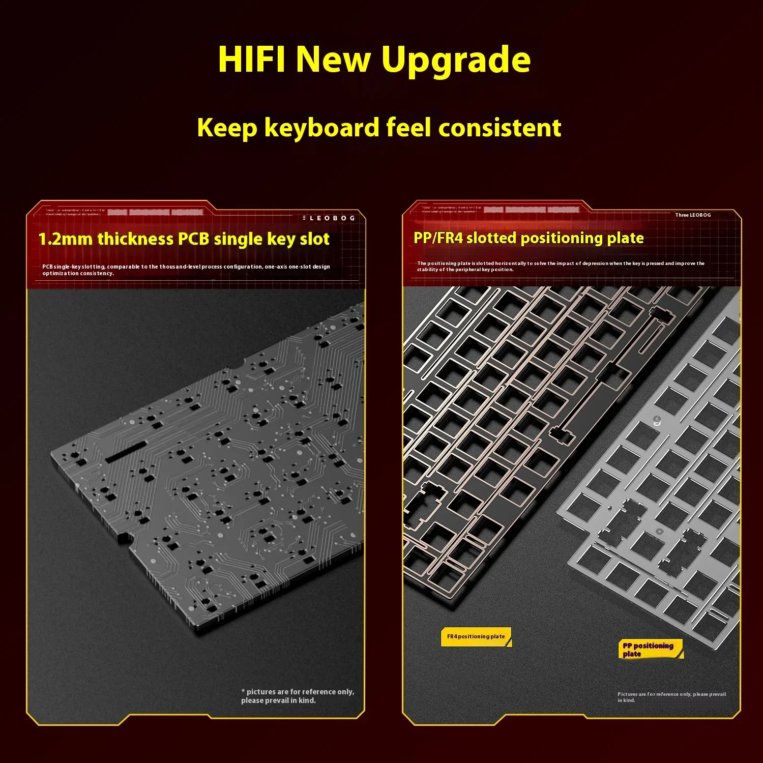 LEOBOG Hi75C Hi75C Pro Wireless Mechanical Keyboard Kit 75% Layout