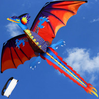 3d Dragon Kite Outdoor Kite 100 Meter Line Children'S Toys Fun Outdoor Flight Activity Games Children'S Gifts