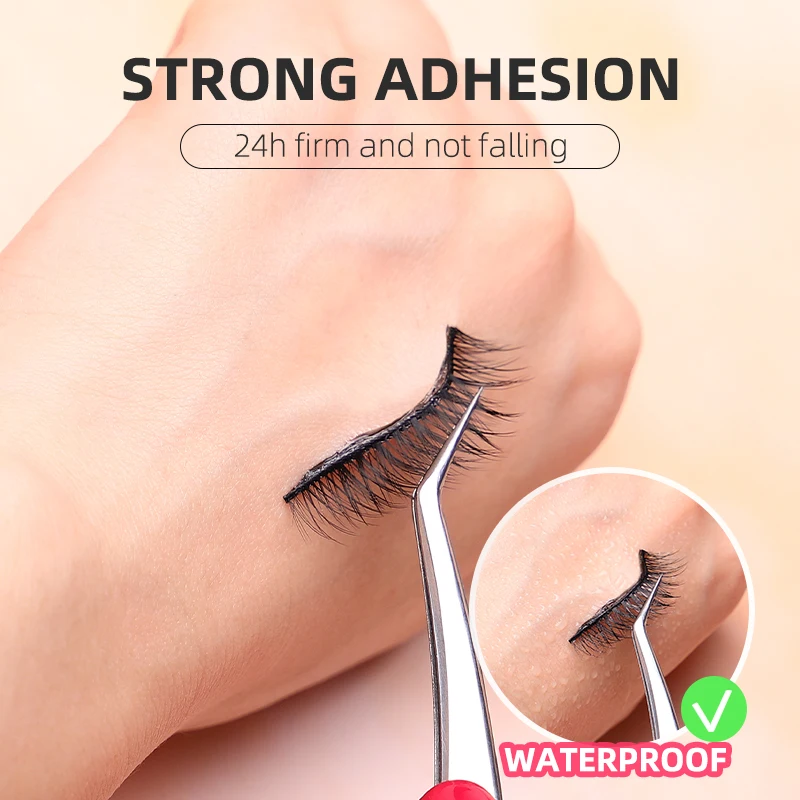 10 Pcs Replaceable Adhesive Eyelash Glue Sticky Tape Strips