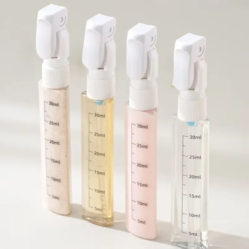 4 in 1 Portable Leakproof Travel Bottle Dispenser Set for Perfume Shampoo Conditioner Lotion view 5