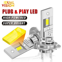 H7 LED Headligh Bulbs 7035 CSP Mini Wireless H1 H3 H4 H11 H8 H9 9005 HB3 9006 HB4 9012 HIR2 Auto Lamps High Bright Car Light 12V