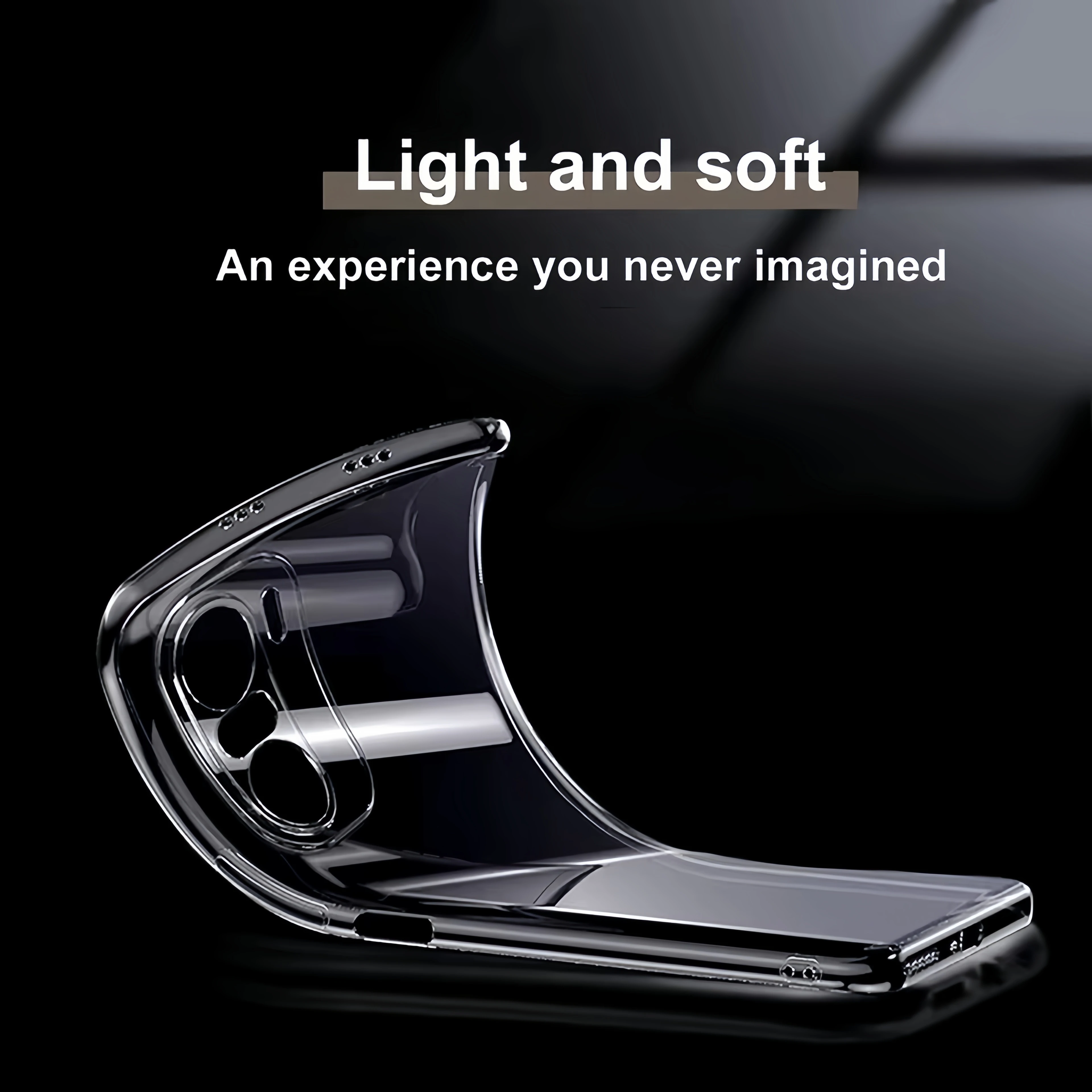 حافظة ناعمة رفيعة للغاية مقاومة للصدمات لهاتف Xiaomi Poco F7 C71 X7 M7 M6 F6 X6 X5 X4 X3 NFC GT Pro F5 حافظة شفافة من البولي يوريثان