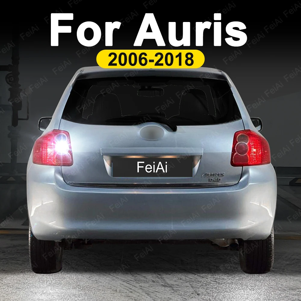 

Светодиодные лампы заднего хода для Toyota Auris E150 E180 2006, 2007, 2008, 2009, 2010, 2011, 2012 2013, 2014-2018, аксессуары, фонарь заднего хода