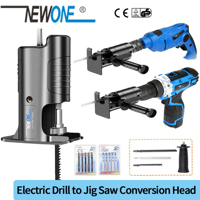 Plastic Conversion Head Of Screwdriver Electric Drill Modified Electric Saw Reciprocating Saw  Multifunctional Hacksaw Wood Tool