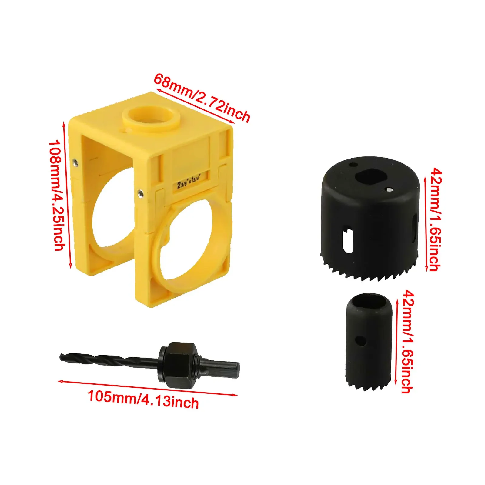 DIY Projects Carbon Steel Hole Cutter Versatile Compatibility Comprehensive Setup Long-lasting Materials Reliable Performance