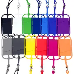 New Style Universal Silicone Cell Phone Lanyard Holder Case Cover Phone Neck Strap Necklace Sling For Smart Mobile Phone Lanyard