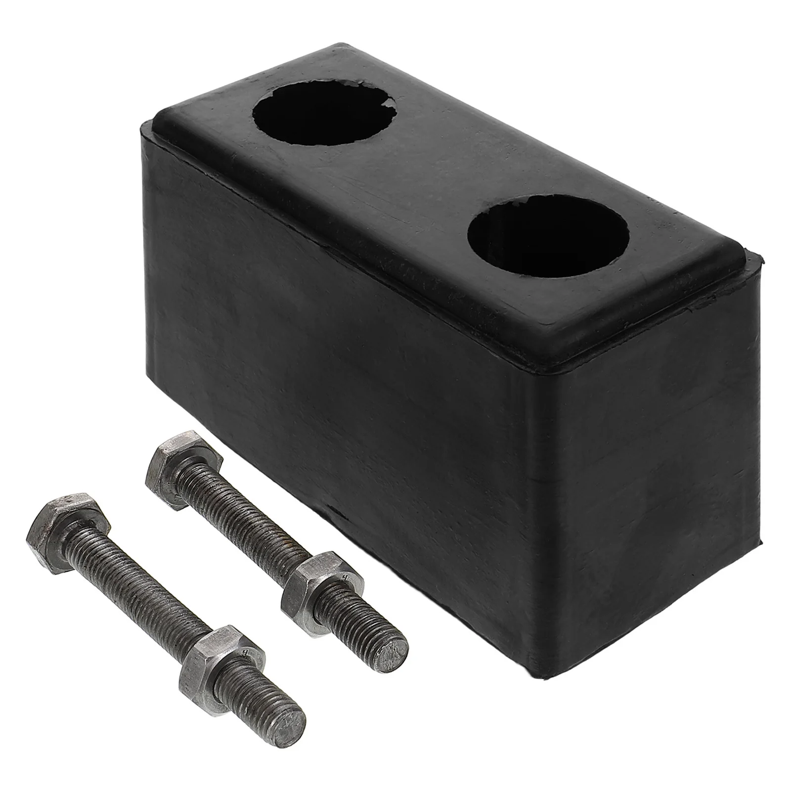 15 سنتيمتر المطاط حوض عازلة الحرس مستطيل المضادة للتصادم الوفير كتلة لشاحنة مقطورة امتصاص الصدمات ارتداء مقاومة عكس