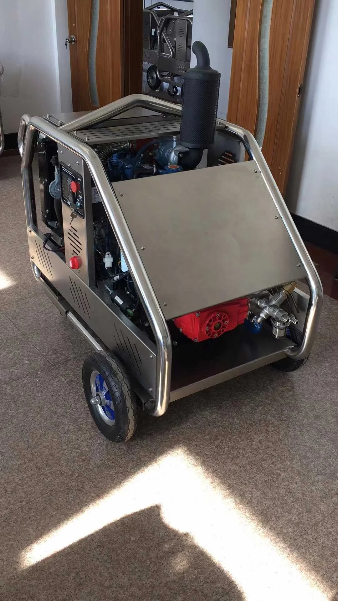 آلة الصرف 350Bar 50L ضغط المياه النفاثة لتنظيف أنابيب الصرف الصحي مصنع العرض عالي الجودة #4