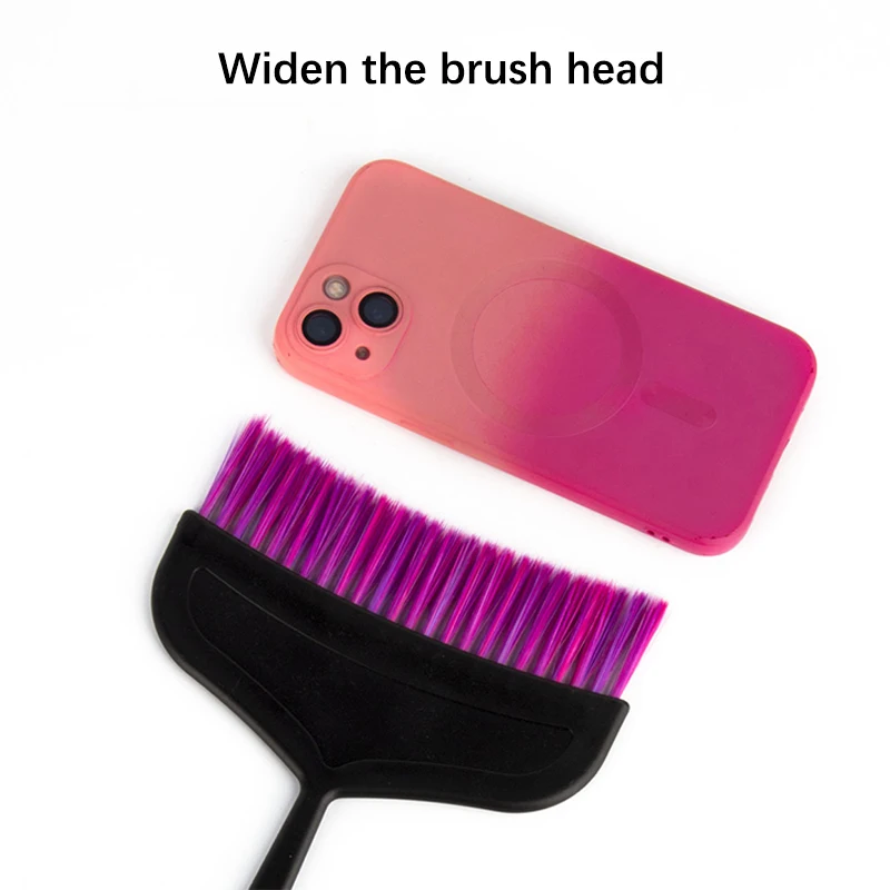 1Pc Hair Dye Coloring Brushes Dual-Purpose Hair Coloring Dyeing Paint Tinting Comb Salon Hairdressing Hair Coloring Tool