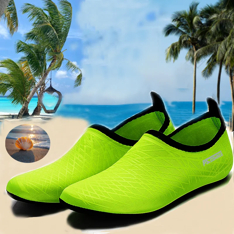 Water Shoes Unisex Quick Dry Beach Sock Barefoot Shoes Men Women Swimming Upstream Sneaker Light Yoga Aqua Shoe Striped Colorful