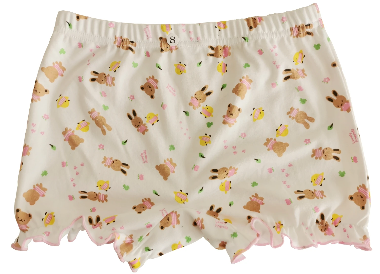 Pink bear friends woman's short pant /woman's underwear/brief for woman