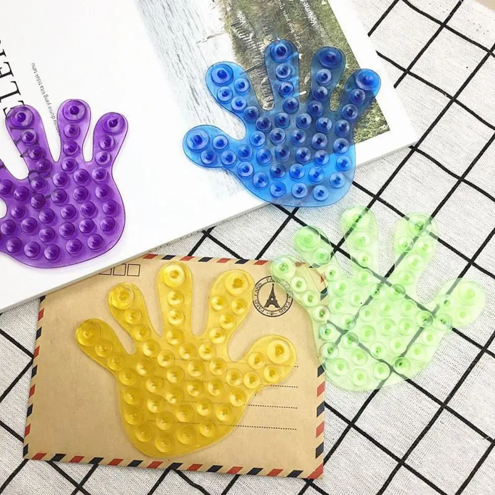 

Cute Creative Anti-slip Durable PVC Cartoon Shape Soap Sucker Suction Cup Window Sticker Bathroom Accessories