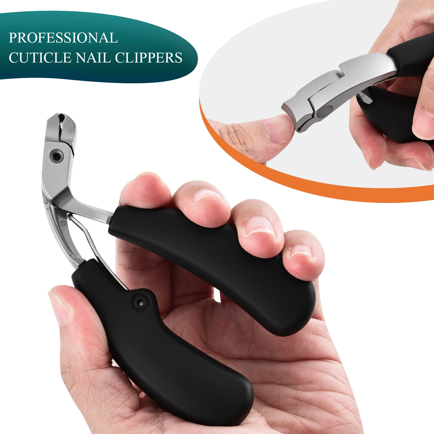 

1pcs Modern Stainless Steel Fingernail Clippers with Concave Blade, Heavy-Duty Nail Clipper with Curved Design, Large Opening