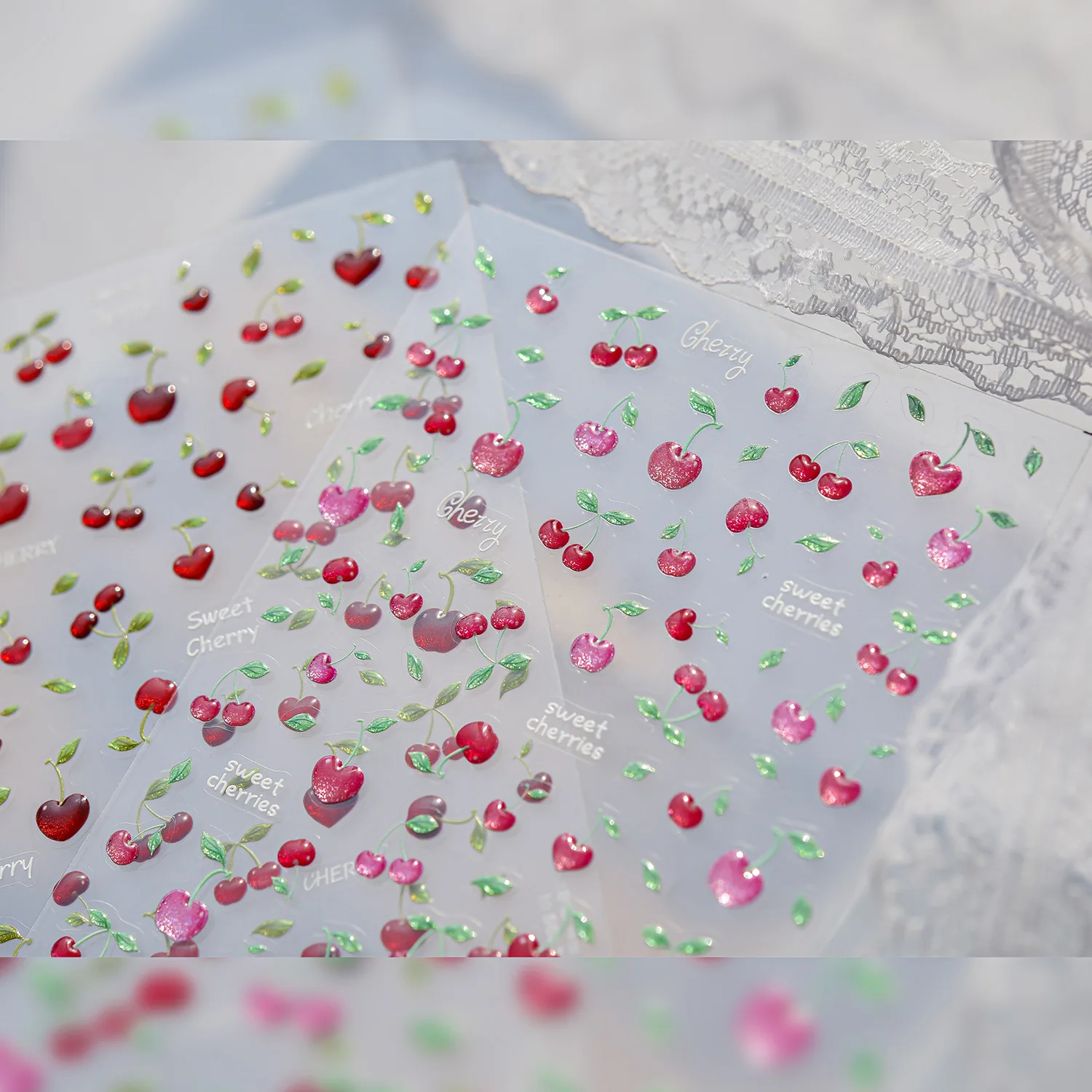 Stiker Kuku 5D Jelly Nail Art  - 3D Printing Epoxy Resin ulasan dan harga