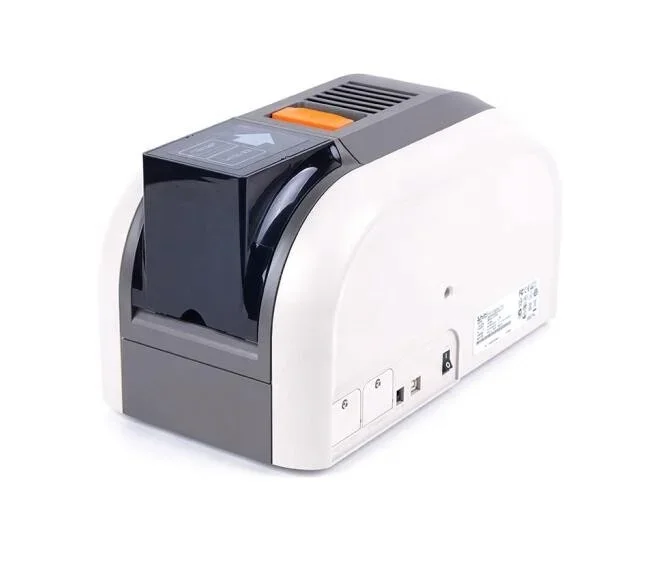 Single Dual-Side Hiti CS200e Plastic PVC Smart ID Card Printer For Student Member Worker Business Card