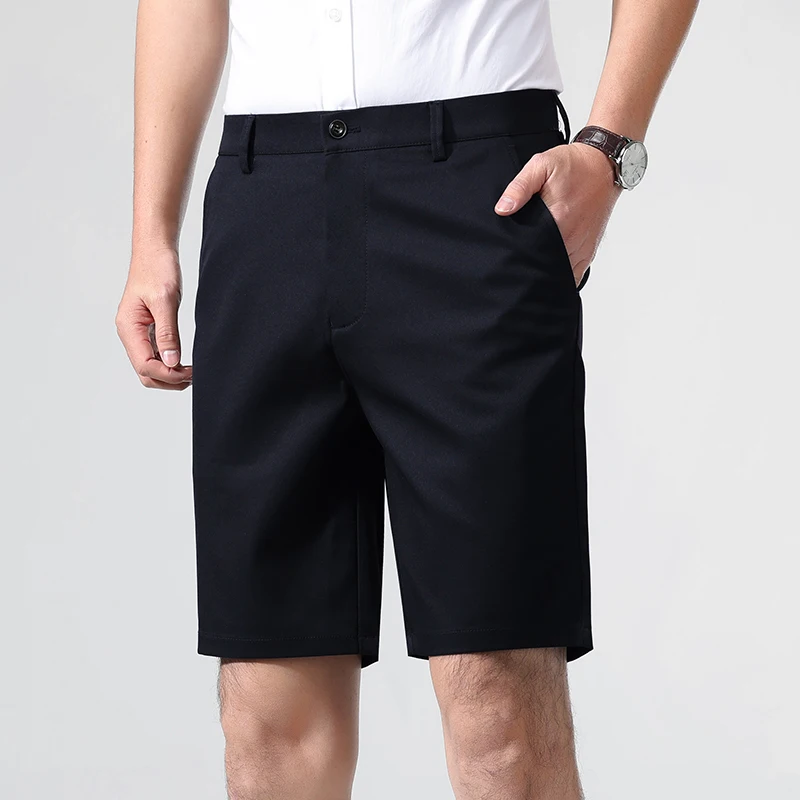 New Classic Fit Men's Stretch Bermuda Lightweight Quick Dry Stretch Shorts Golf Shorts Hiking Travel image 6
