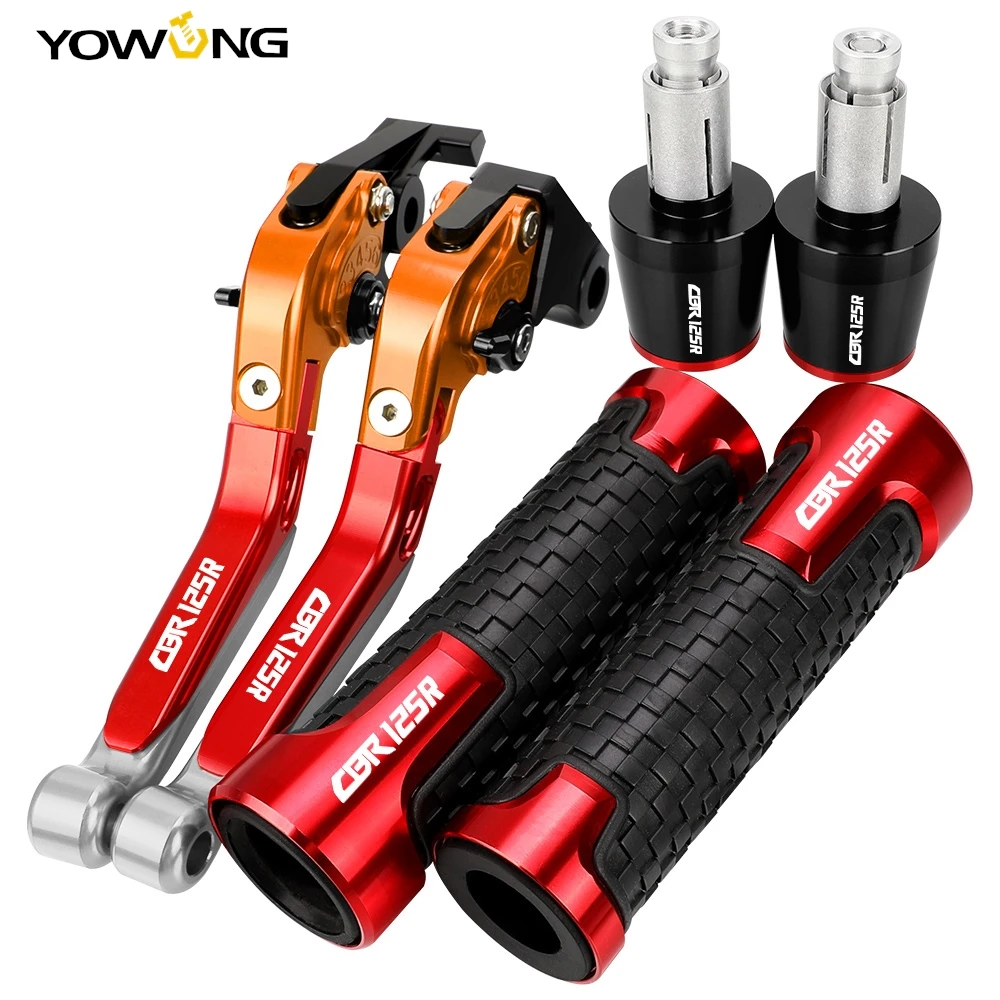 

For HONDA CBR125R 2004 2005 2006 2007 2008 2009 2010 Motorcycle Brake Clutch Levers CBR 125R CBR125 R Handlebar Grips Ends