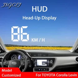 Car HUD Head Up Display Car Digital Speedometer Information Projector Racing For TOYOTA Corolla Auris Levin Swace E210 2018~2021