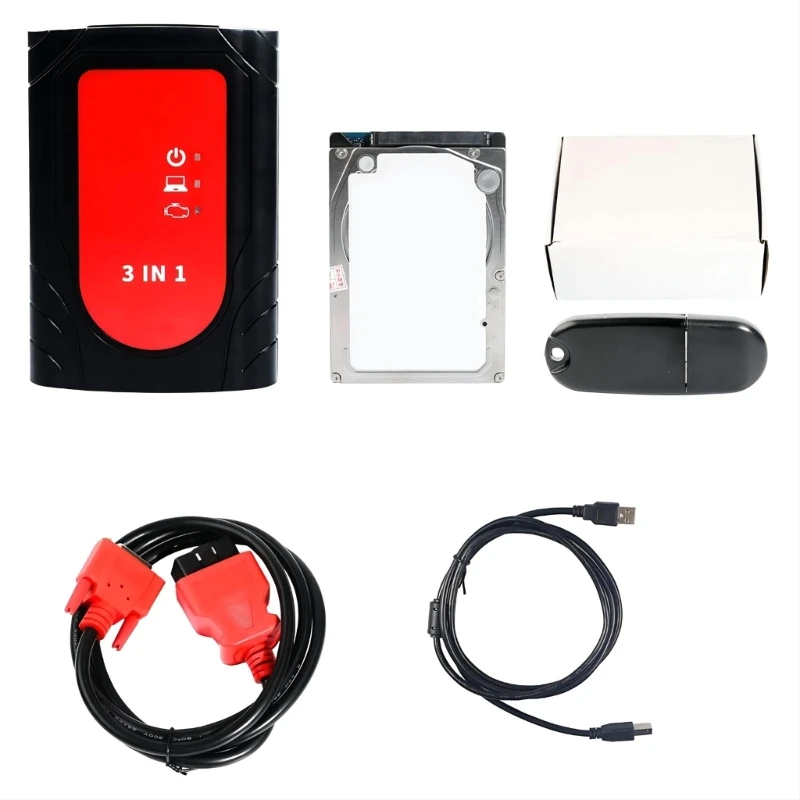 

OBD2 OBD 3 in 1 Diagnostics Scanner withHDD For Vehicle Tester