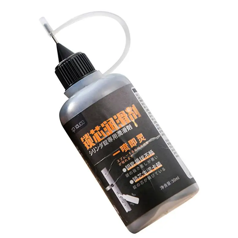 Lock Cylinder Lubricant Multi-Purpose Graphite Lubricants Long-lasting Lubricating And Maintaining All Hinges Locks Doors Hoods