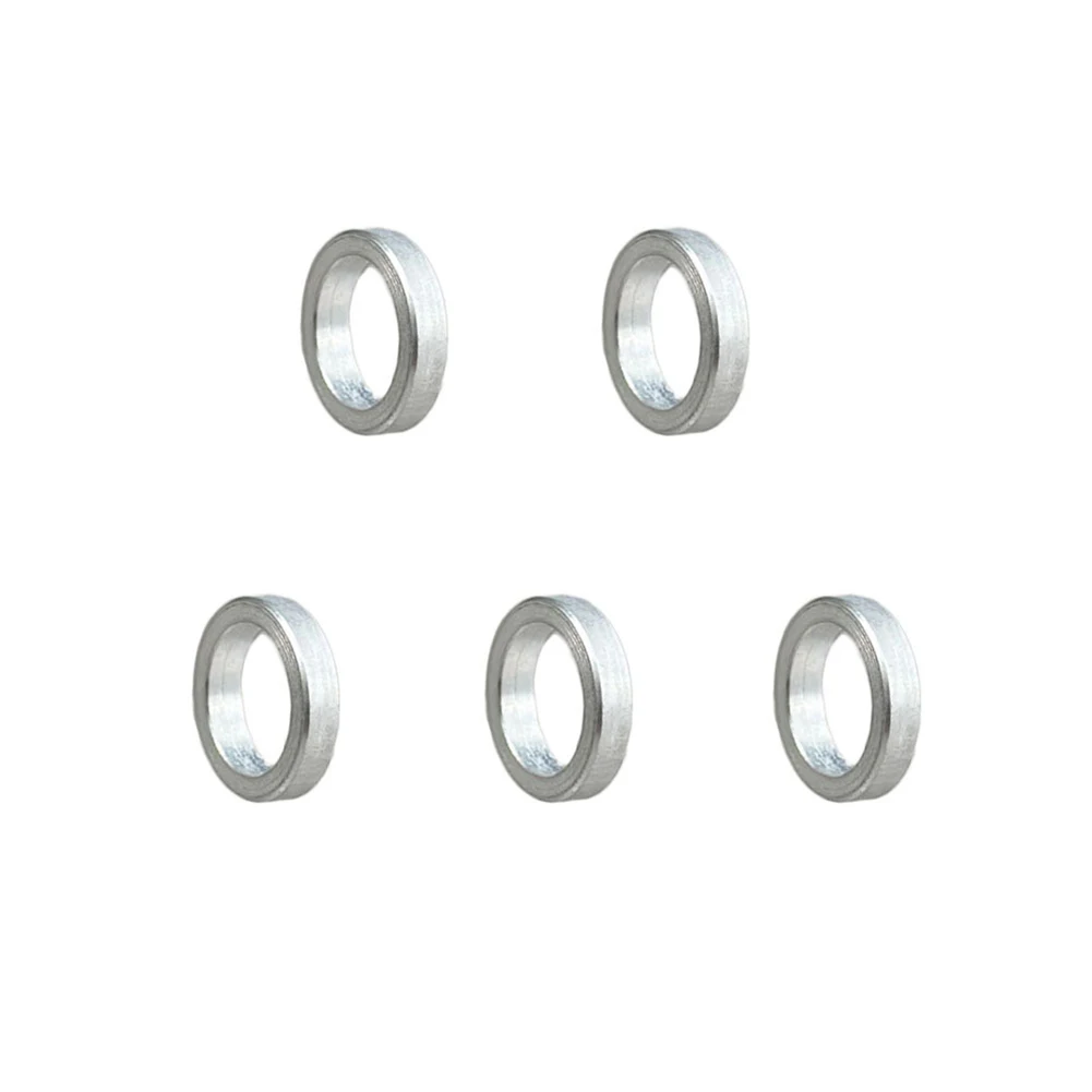 

5pcs Bike Bottom Bracket Spacers Aluminum Alloy Corrosion Resistant Disc Nail Washer For Mountain Bikes Road Bikes Accessories